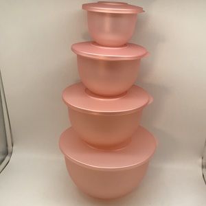 Tupperware Murano Bowl Set  of 4